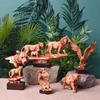 Naturecraft Wood Effect Resin Figurine - Elephant