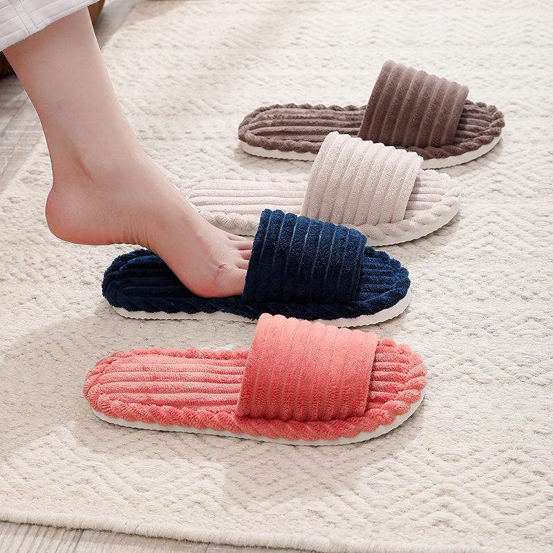 Women's Winter Warm Cotton Slippers for Home Women Shoes