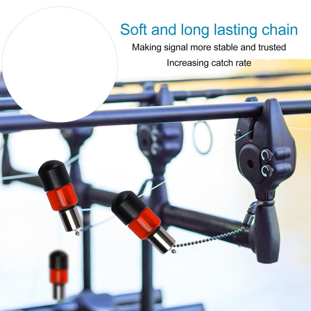 Fishing Signal Reminder Chain Fishing Signal Reminder Chain Soft Carp Bite Indicator Tool Supplies Gear Accessories