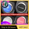 Car Stickers For Alfa Romeo Aluminum Car Cigarette Lighter Dust Cap Cover Auto Interior Accessories For Alfa Romeo 159 Giulietta