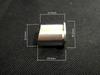 O2 Sensor Adapter Long Type & Cap Stainless Steel M18