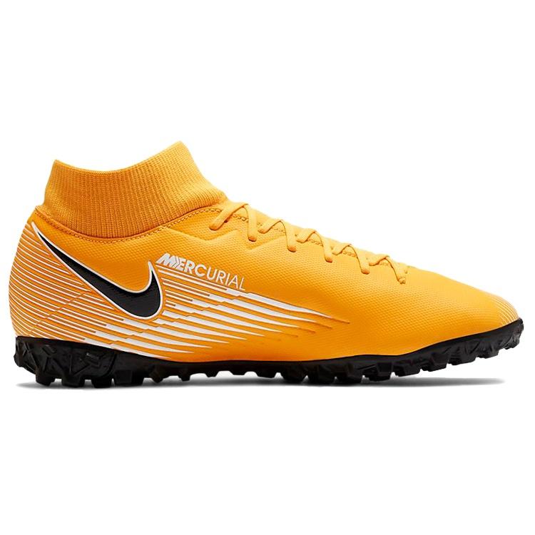 Nike Mercurial Superfly 7 Academy TF Turf 'Black Yellow' Men's AT7978-801
