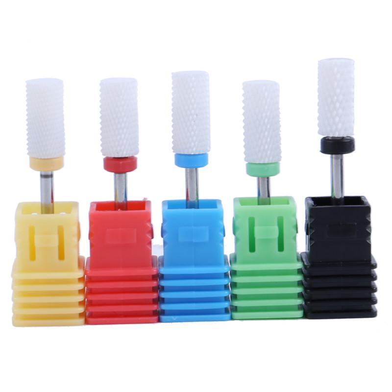 Nail Ceramic Grinding Head Single Corn Shape Nail Electric Grinder Special Accessories Grinding Head