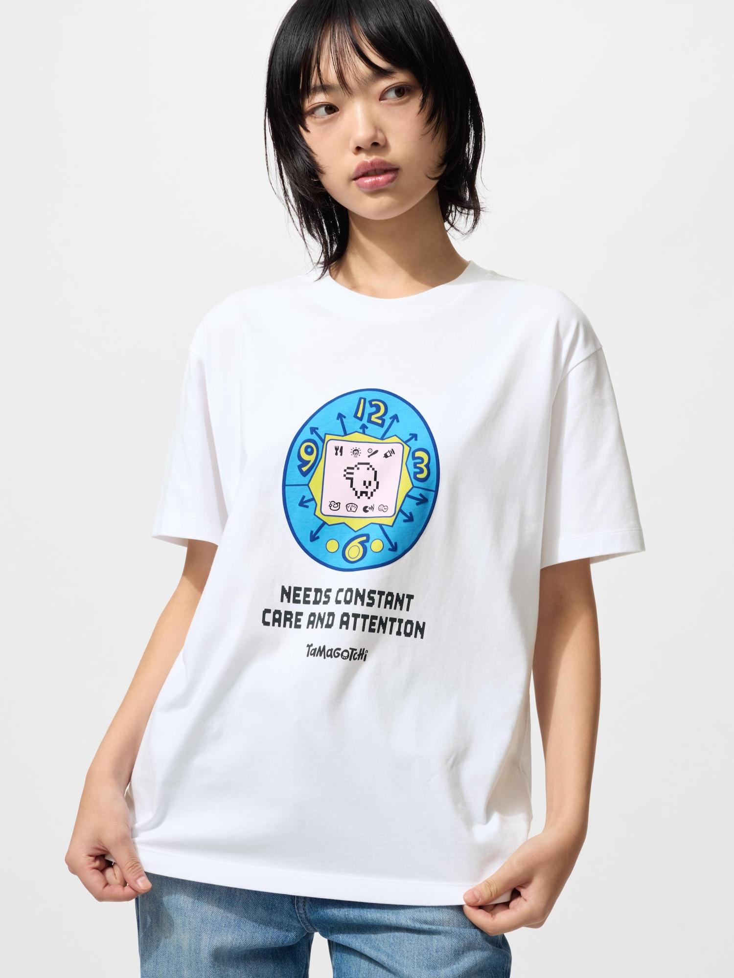 

Uniqlo Japan Tamagotchi Ut Oversized Fit 00 WHITE/XXL