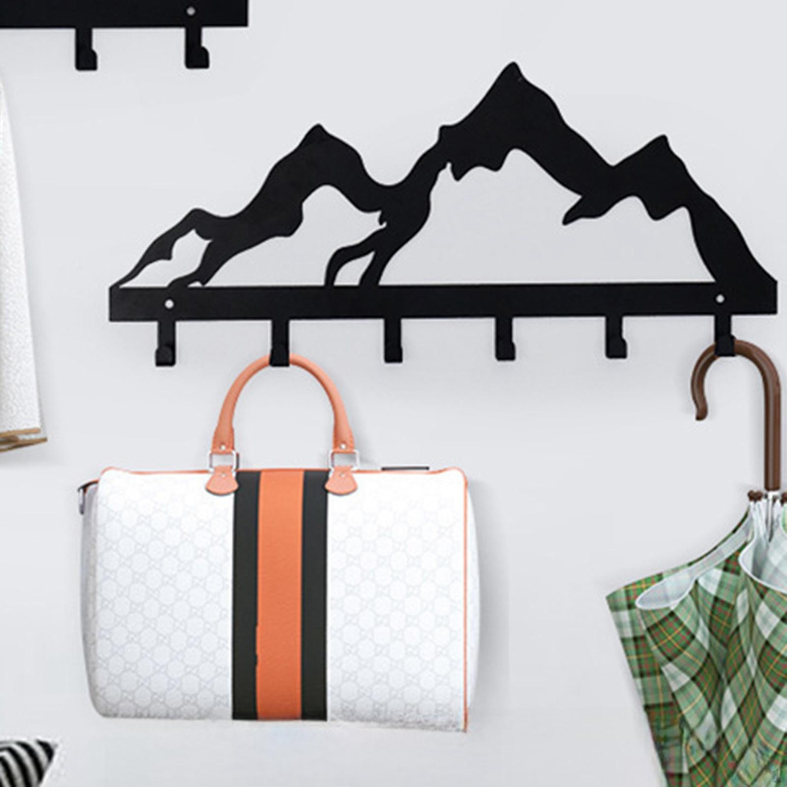 

Крючок для одежды, настенный держатель для ключей, утюг, простая в установке вешалка для шляп и домашнего декора Style B