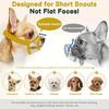 1Pc Breathable Mesh Dog Muzzle for Short-Nosed Breeds, Anti-Bite for Small & Medium Dogs