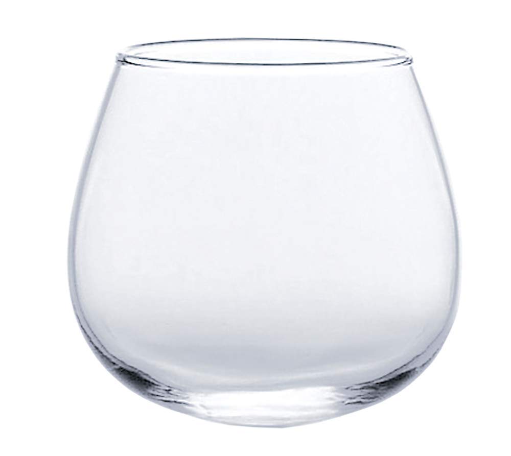 Toyo Sasaki Glass Casual Wine Tumbler Made in Dishwasher Round Glass Beer Glass, 320ml, Japan, Safe, Cup, Glass, 00095-JAN-W