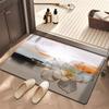Bathroom Floor Mat Quick Drying Floor Mat Bathroom Carpet Dirt Resistant Wear-resistant Easy To Maintain Mat