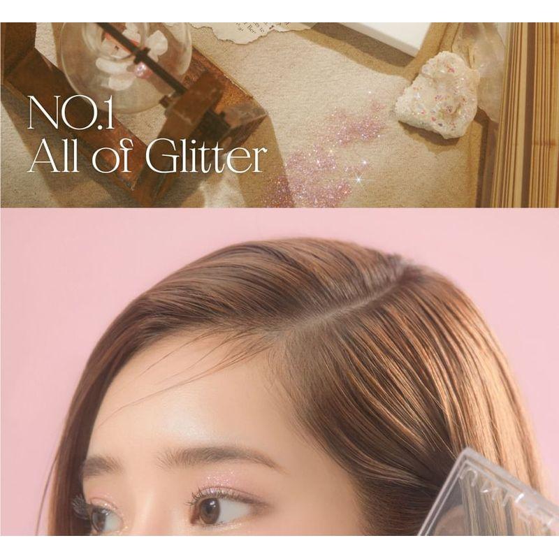 UNLEASHIA - Glitterpedia Eye Palette - 7 Types