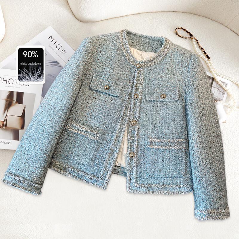 

Cypress House Women s Elegant 90% Down Short Jacket L