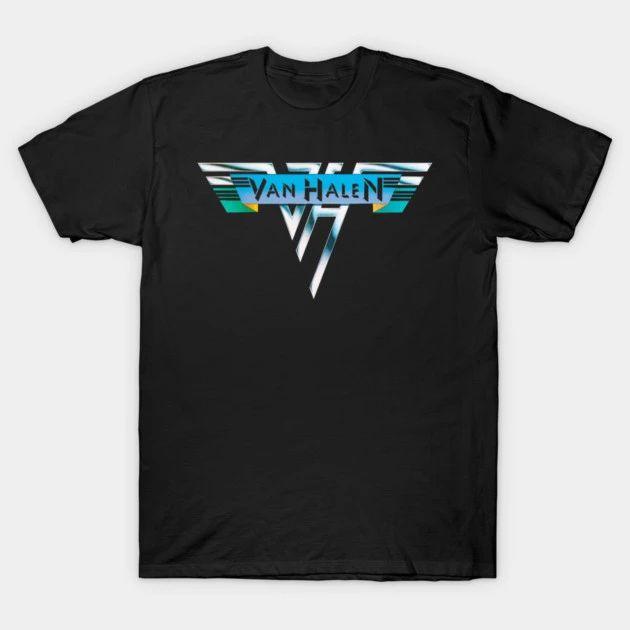 Van Halen Band Graphic Vintage Tshirt Rock Punk Tops Oneck Print Short Sleeve Y2k Oversized Fashion Popular T Shirts Unisex