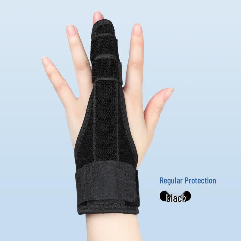 Ronglv Basic Finger Splint and Protector Set (2-Pack)