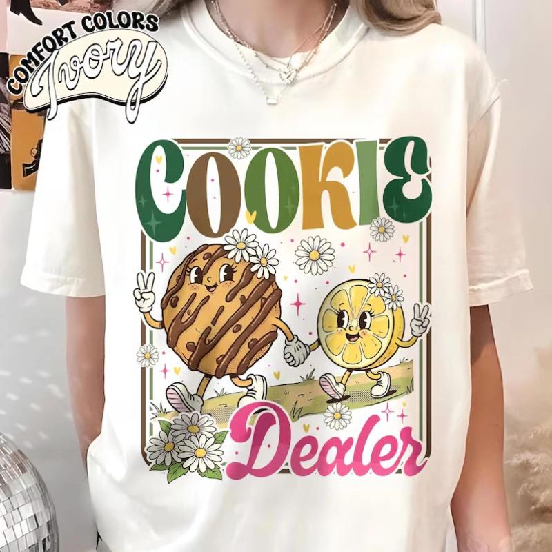 Cookie Dealer Shirt Scout Cookie Hoodie Kids Scout Cookie Sweater Cookie Season Shirt Cookie Lover Shirt