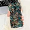 For Huawei Y9A Case Cover Luxury Fashion Flowers Kawaii Cute Cat Shockproof Phone Case For Huawei FRL-22 FRL-23 FRL-L22 FRL-L23