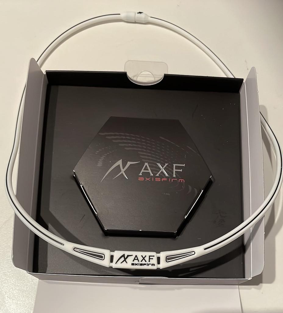 AXF Silicone Necklace AXF-001 (M(45cm), white)
