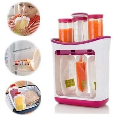Children's Fruit Puree Squeezing Machine Food Supplement Making Manual Baby Food Supplement Storage Bag Babycook Household Kitchen Travel Bottles
