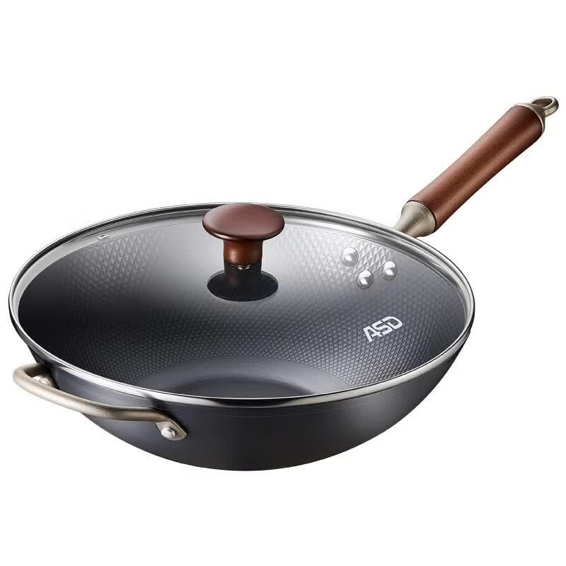 ASD New Fourth Gen Non-Rust Refined Iron Wok
