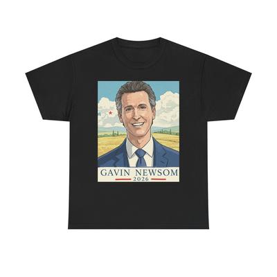 GAVIN NEWSOM 2026 KALIFORNIEN HATTE MIT ALLEM RECHT GHIBLI-STIL T-SHIRT Unisex T-Shirt