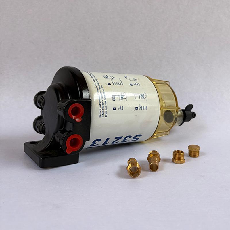 S3213 Fuel Filter Water Separator Assembly Outboard For Mercury Quicksilver OMC Marine Engine Boat 10 Micron Kit