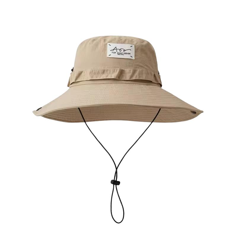 Western Cowboy Hat Women's Summer Big Eaves Sunscreen Quick Drying Mountaineering Hat Men's Outdoor Camping Shade Fisherman Hat