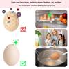 Rotary Egg Washer Silicone Egg Scrubber Kitchen Tool Easy To Clean Chicken Egg Cleaner Reusable Cleaning Tool for Fresh Eggs
