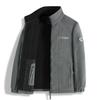 Giacca da uomo in pile Sherpa norvegese double-face: Business Casual, Outdoor, Caldo, Con Velluto e Spessore per Autunno/Inverno.