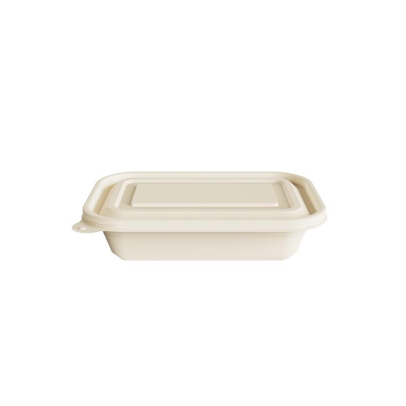 Chengshuo 500ml Square Biodegradable Corn Starch Takeout Box
