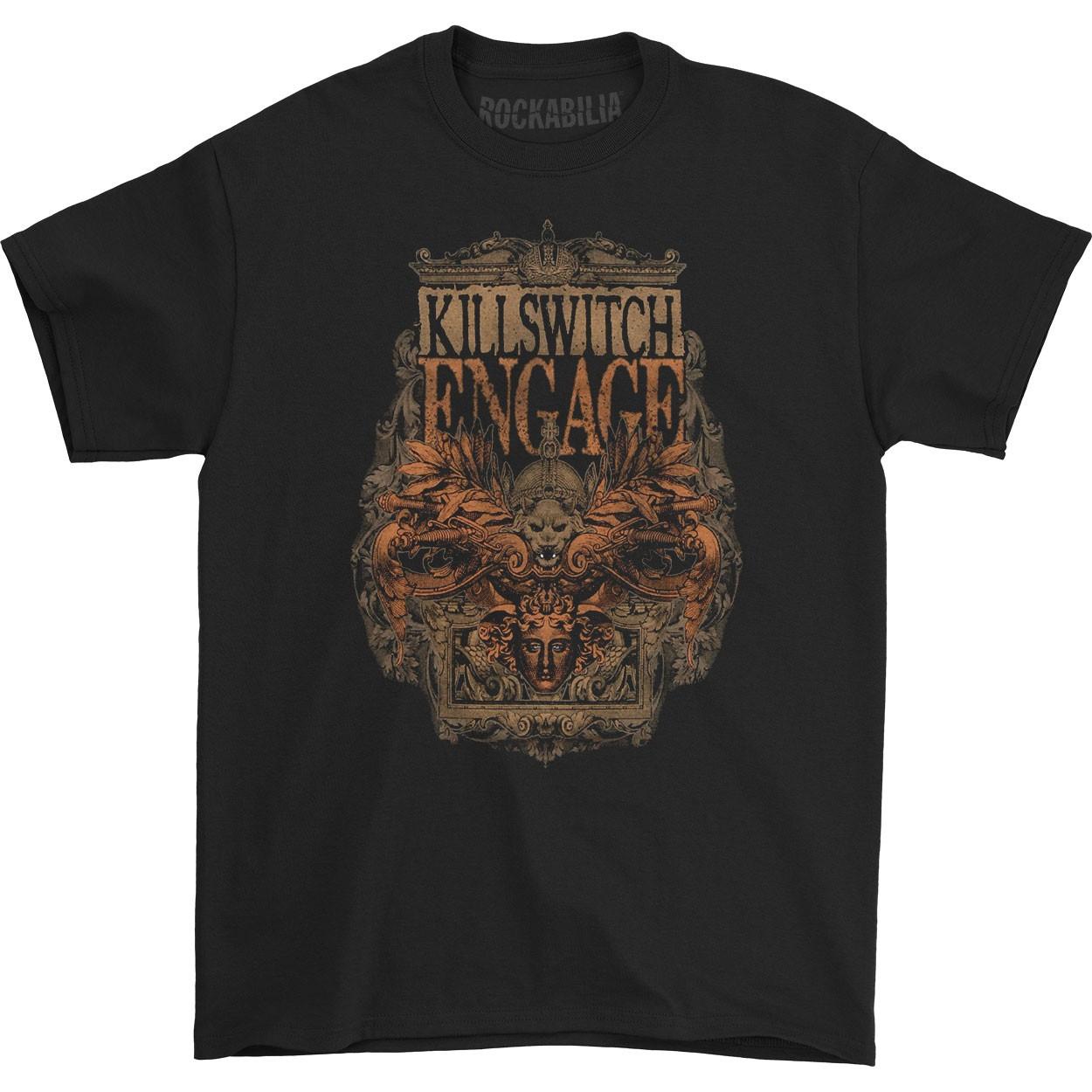 Men s Killswitch Engage Army T-shirt Medium Black L