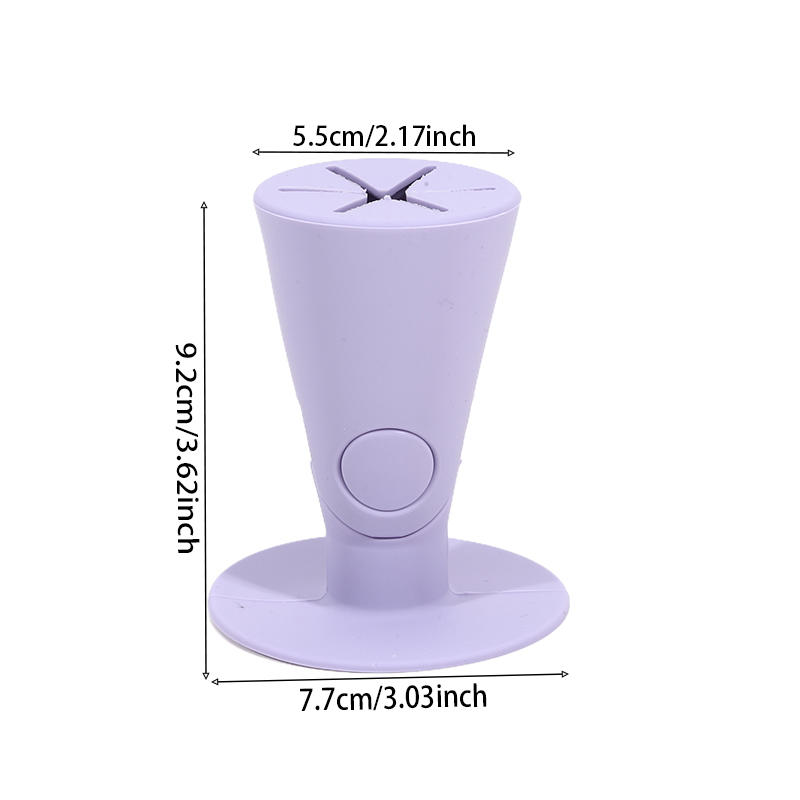 Silicone Nail Polish Holder Nail Art Polish Bottle Stand DIY Salon Nail Art Polish Bottle Stand Nail Art Tools Accessories