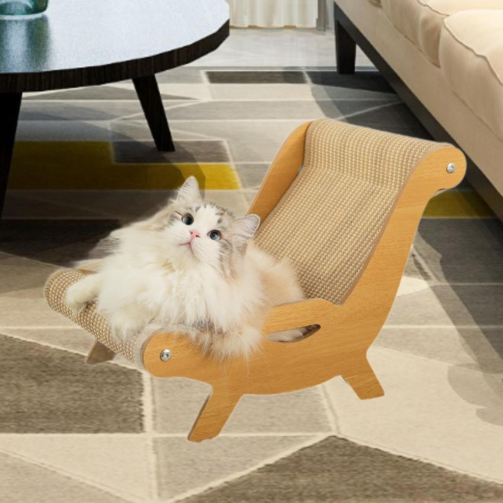 Cat Sisal Scratching Pad recliner Lightweight Comfortable Wear Resistant for Grinding Claw Kitten Bed Couch Multifunctional