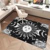 1Pc Sun and Moon Print Rug - Home Decoration Carpet For Living Room Bedroom Flooring Computer Chair Area Rug