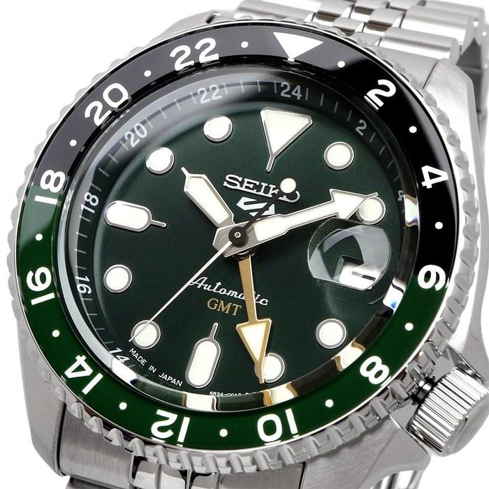 [Seiko] 5 Sports SKX Series GMT Automatic Watch SSK035 Deep Green
