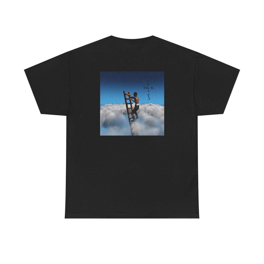 Travis Scott Astroworld Print Heavy Cotton Tee, Unisex