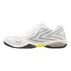 Mizuno Wave Claw EL 2 Series Fashion Versatile Trendy Comfortable Non-Slip Durable Mid-Top Badminton Shoes Unisex sneaker White 71GA228021