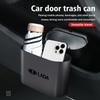 Car Logo Trash Can Hanging Storage Bin Auto Accessories For Lada Niva Priora 4x4 Urban Vesta Granta Riva Samara
