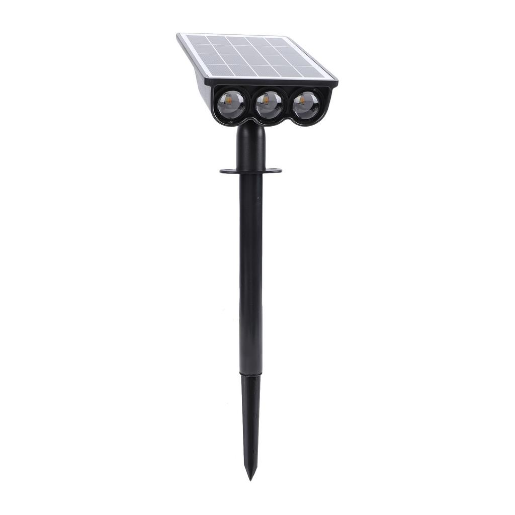 3LED Solar Spot Light Outdoor 2 Lighting Modes Solar Landscape Light for Yard  way Driveway Outdoor Garden