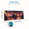 Code Geass Lelouch Emperor Outfit Anime Large Mouse Pad, Purple Gradient Background Gaming Desk Mat