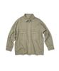 ETCE (Base) Herringbone Washed Pocket Shirt (Beige)