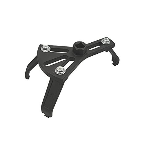 

ZKTOOL Универсальный ключ для крышки топливного бака Свободно регулируемый ключ для топливного насоса Инструмент для снятия стопорного кольца масляного насоса Регулируемый ключ для топливной крышки 5,31-7,17 дюйма