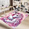 1pc Unicorn Hello Kitty Carpet Office Rug Outdoor Mat Home Decor Area Carpet Festival Gift Office desk chair carpet
