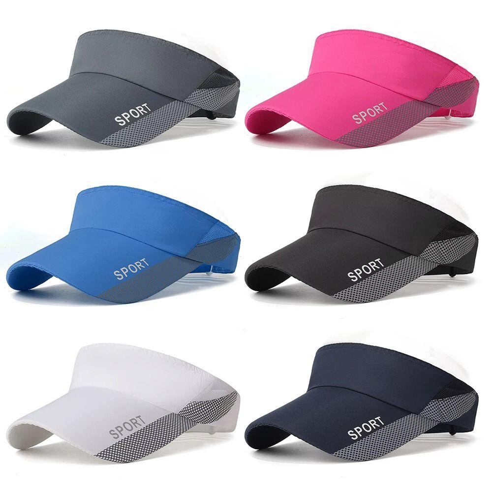 Anti-UV Sun Hat Breathable Tennis Hat Summer Baseball Cap Tennis