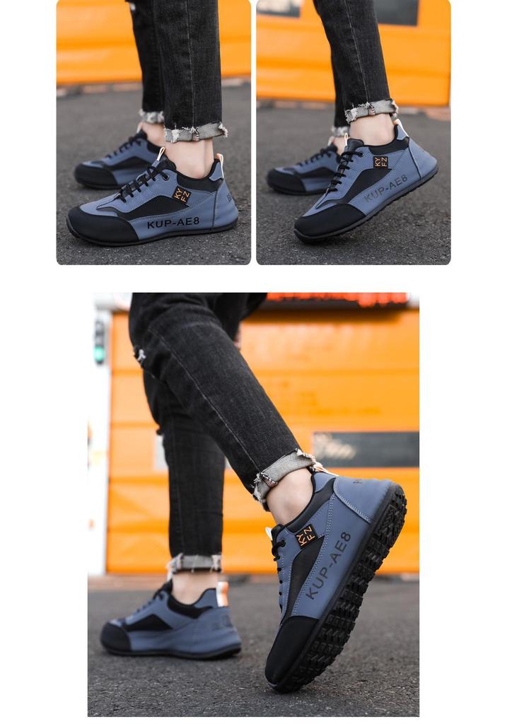 Men's Trendy Casual Sports Shoes, Lightweight & Soft Sole, Height Increasing for Autumn & Winter