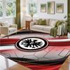 Eintracht Frankfurt Football Design Crystal Velvet Rug Soft Decorative Mat for Bedroom Entrance