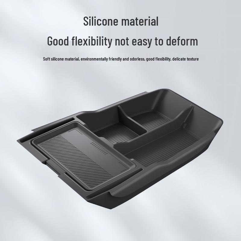Geely Xingrui Silicone Dustproof Storage Box for Center Console, 25-Slot