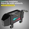 1PC Hanging Style Car Backseat Organizer Cup Holder Non-slip Backseat Storage Box Universal ABS Vehicle Tissue Box Car Interior