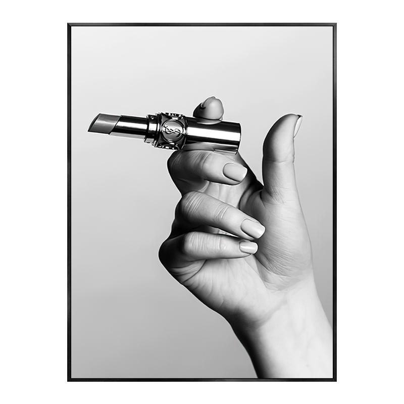 

Модные женские сексуальные губы Роскошный автомобиль Черно-белая настенная художественная картина Декоративные картины Печать на холсте Современная гостиная Домашний декор 30x40cm No Framed