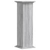 VidaXL Support pour plantes sonoma gris 33x33x100 cm bois d'ingénierie, support de fleurs, support de pot de plante, support 852983