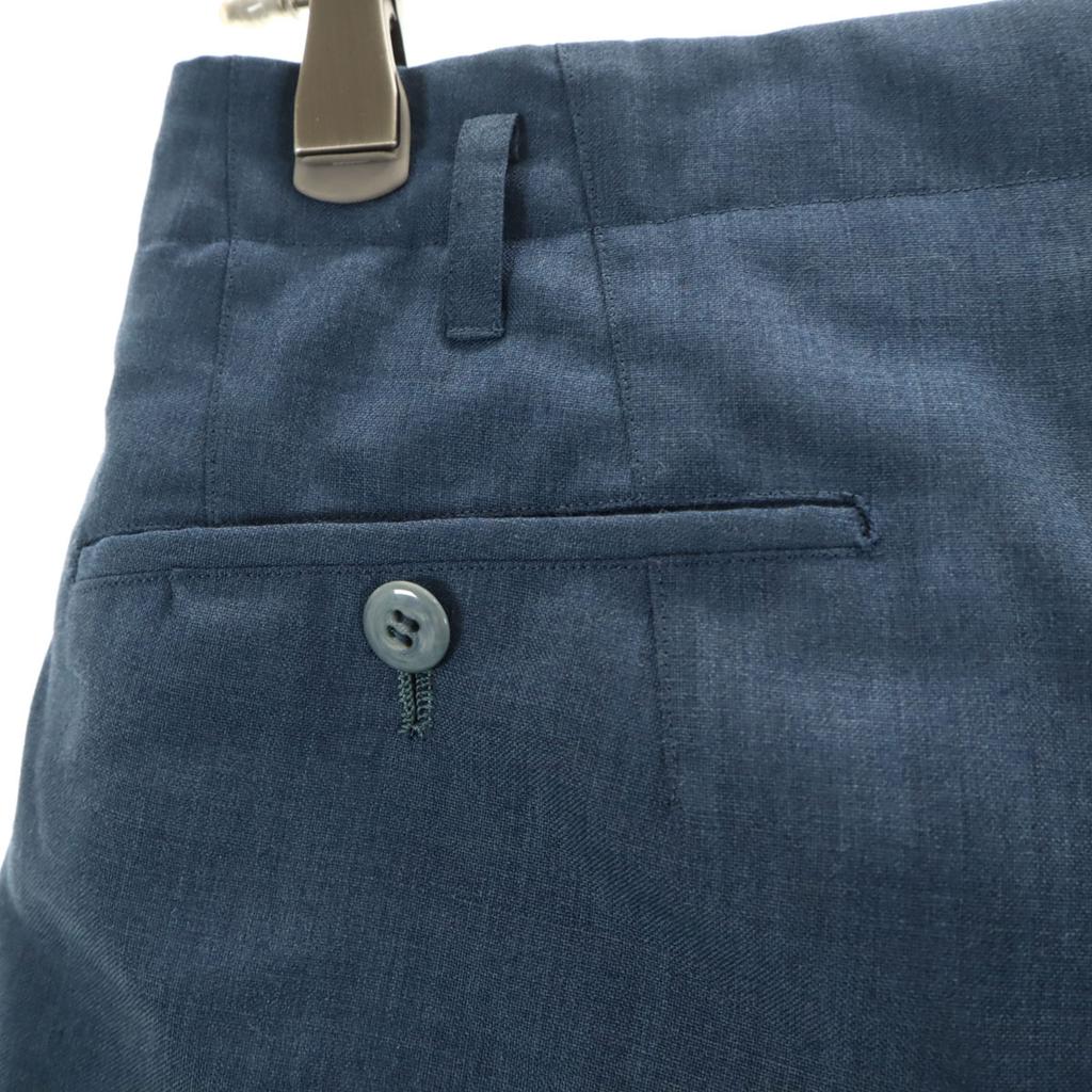VINTAGE 60s 70s Vintage Talon Zip Slacks pants blue Men's Used