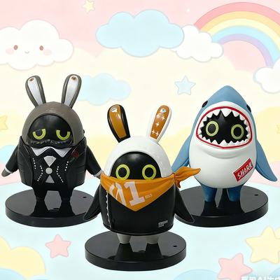 Spiel Zenless Zone Zero Figur Bangboo EOUS Sharkboo Amillion Niedliche Cartoon-Accessoires PVC Weichgummi 3D-Figur Ornament Geschenke