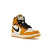 Air Jordan 1 Retro High OG GS Yellow Ochre Kids Sneakers Black Sail FD1437-701